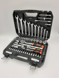Набор инструмента АВТОДЕЛО 39882 (82 предмета) Профессионал 1/2",1/4" пласт.кейс
