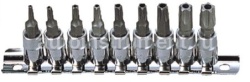 Набор насадок TORX 5-гранных 1/4" TS10H-TS50H 9шт JTC-3303