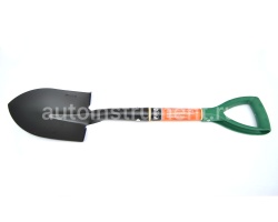 Лопата автомобильная штыковая АВТОДЕЛО 680мм. с дер. ручкой 44002