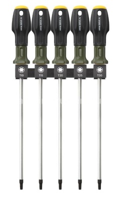 Набор отвёрток TORX, длина 250 мм, 5шт. Дело Техники 726305