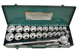 Набор головок грузовой 27 пр. Jonnesway 3/4" 6гр.+ дюйм S04H6327S