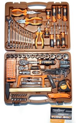 Набор инструмента OMBRA OMT101S (101 предметов) 1/4",1/2" 6 гр. пласт.кейс