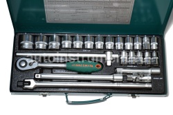 Набор головок 24 пр. Jonnesway 1/2" 10-32 мм. S04H4524S