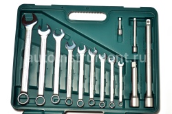 Набор инструмента Jonnesway S04H52482S (82 предмета) 1/4" 4-14мм. 1/2" 14-32мм. в чемодане