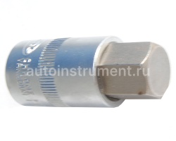 Головка торцевая со вставкой HEX Н17 1/2" АВТОДЕЛО L=55mm 39297