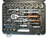 Набор инструмента АВТОДЕЛО 39818 (108 предметов) 1/2",1/4" пласт.кейс