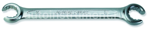 Ключ разрезной 16х17мм. Jonnesway W241617