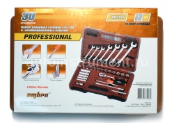 Набор инструмента OMBRA OMT30S (30 предметов) 1/4" 6 гр. пласт.кейс