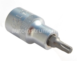 Головка торцевая со вставкой TORX Т60 1/2" АВТОДЕЛО L=55mm 39330