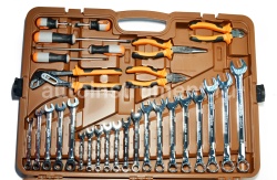Набор инструмента OMBRA OMT141S (141 предметов) 1/4",3/8",1/2" 6 гр. пласт.кейс
