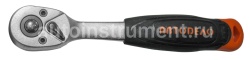 Трещотка 1/4" АВТОДЕЛО (72 зуба, L=150 мм., 5 град.) 39744