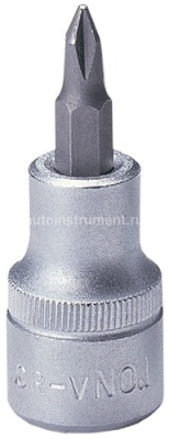 Головка со вставкой 1/2" PH4 Jonnesway S11H404