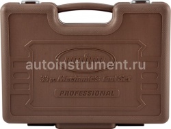 Набор инструмента OMBRA OMT33S (33 предмета) 1/2" 6 гр. пласт.кейс