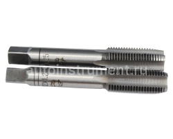 Метчик ручной М12×1.25 (М 12 × 1.25) 2шт. пластиковый футляр АВТОДЕЛО 40797