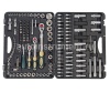Набор инструмента ROCK FORCE RF-41501-5 (150 предметов) 1/2"&1/4"&3/8"DR 6-гранный (пласт. кейс)