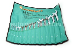Набор ключей комбинированных 14 шт. Jonnesway 3/8"-1-1/4" W26414S