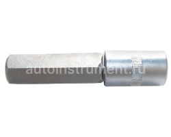 Головка торцевая со вставкой HEX Н19 1/2" АВТОДЕЛО L=100mm 39399