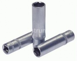 Головка торцевая 10мм. 1/4" АВТОДЕЛО удлиненная 39380