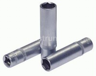 Головка торцевая 4мм. 1/4" АВТОДЕЛО удлиненная 39374
