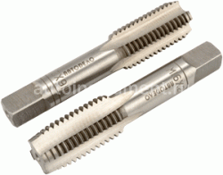 Метчик ручной М8×1.25 (М 8 × 1.25) 2шт. пластиковый футляр АВТОДЕЛО 40823