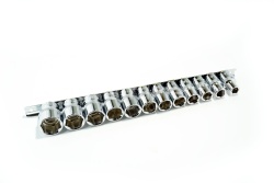 Набор головок 13 пр. OMBRA 1/4" 4-14мм.