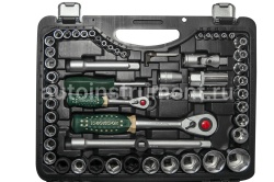 Набор инструмента ROCK FORCE RF-41082-5 (108 предметов) 1/2" & 1/4"DR 6-гранный