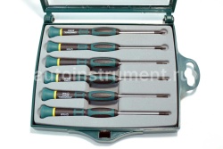 Набор отвёрток 6 шт. Jonnesway для точной механики TORX T5-T10 D3765T06S