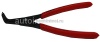 Щипцы для стопорных колец 210 мм. KNIPEX изогнутый разжим