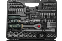 Набор инструмента ROCK FORCE RF-4821-9 (82 предмета) 1/2" & 1/4"DR 12-гранный