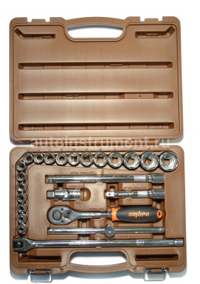 Набор головок 24 пр. OMBRA 1/2" 8-32мм.