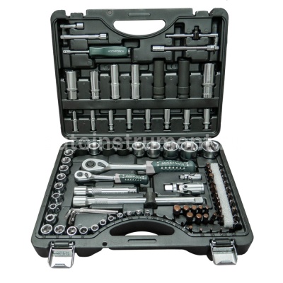Набор инструмента ROCK FORCE RF-4941-5 (94 предмета) 1/2"&1/4"DR 6-гранных + 6пр. PREMIUM