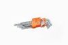 Набор ключей TORX 9 шт. Т10-Т50 АВТОДЕЛО Г-образных с центр. отв. Профессионал 39151