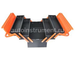 Ящик для инструментов металл. АВТОДЕЛО 400х200х200мм. 44214
