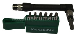 Набор бит (вставок) 8 пр. TORX T10-Т40 Jonnesway S08Н2S8S