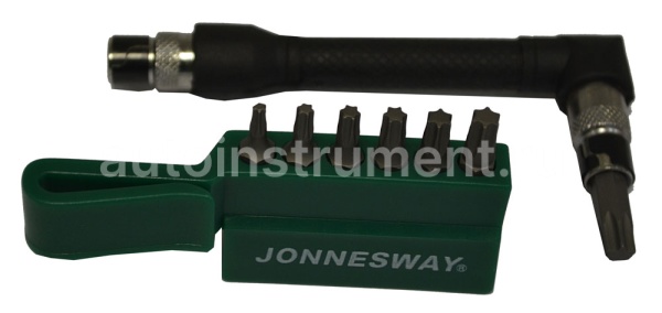 Набор бит (вставок) 8 пр. TORX T10-Т40 Jonnesway S08Н2S8S