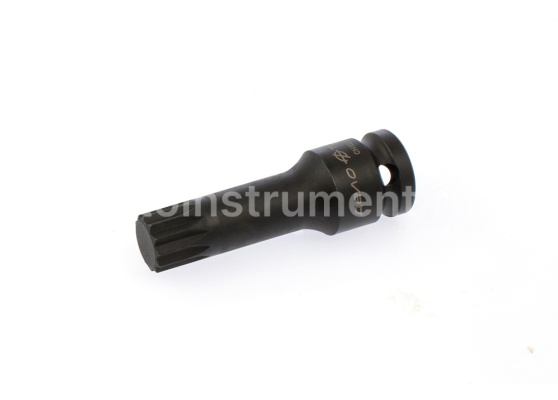 Головка торцевая ударная 1/2'' Spline M18, длина 78 мм ДЕЛО ТЕХНИКИ 664618