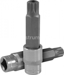 Головка со вставкой 1/2" TAMPERPROOF SPLINE M16 OMBRA L= 100 мм