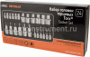 Набор головок TORX 24 пр. АВТОДЕЛО 1/4"-1/2" Е4-Е18, Т7-Т50 39924