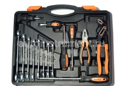 Набор инструмента АВТОДЕЛО 39872 (72 предмета) 1/2",1/4" пласт.кейс