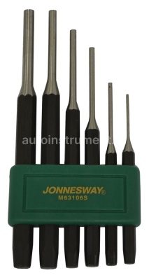 Набор выколоток Jonnesway 6пр. 2х8х115-8х12,7х180мм.  M63106S