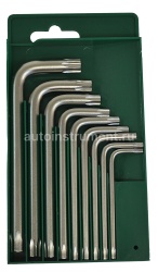 Набор ключей TORX 9 шт. T10-T50 Jonnesway Г-образных H07M09S