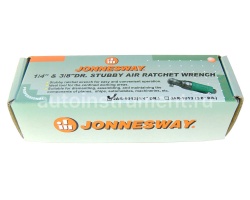 Пневматический ключ-трещотка 1/4" короткая 230 об/мин.34 Нм Jonnesway JAR-1012