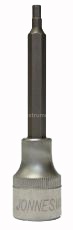 Головка торцевая со вставкой HEX Н4 1/2" Jonnesway L=100мм. S09H4304