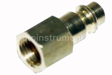 Быстросъемный разъем для пневматических изделий 1/4" ( папа) гайкаJonnesway GM-02PF