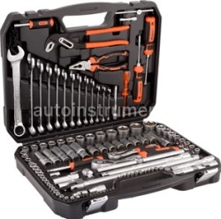 Набор инструмента АвтоDело 39823 (123 предмета) 1/2"DR 1/4"DR PRO
