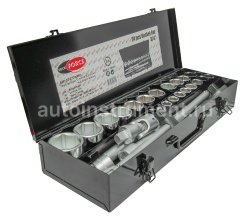 Набор инструмента 3/4"DR 6-гранных 24 пр. (метал. кейс) ROCK FORCE RF-6241-5