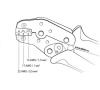 Клещи для обжима клемм профессиональные 60/10 ДЕЛО ТЕХНИКИ 417200