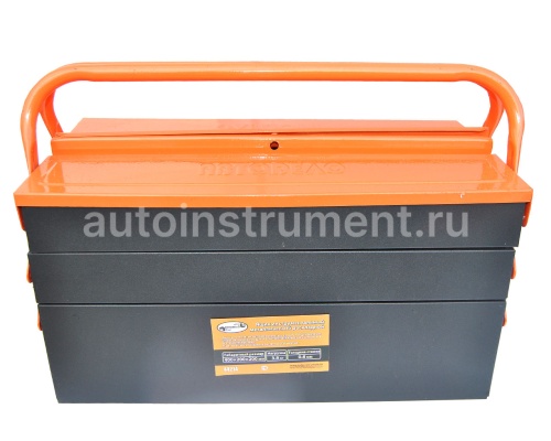 Ящик для инструментов металл. АВТОДЕЛО 400х200х200мм. 44214