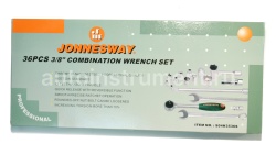 Набор инструмента Jonnesway S04H3536S (36 предметов) 3/8"+ключи