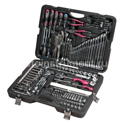 Набор инструментов 1/4" & 1/2" 6-гранный (в кейсе) 156 предметов JTC-H156C